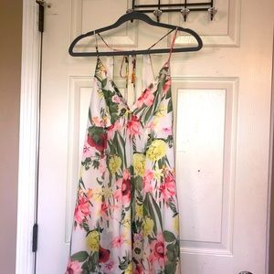 Forever 21 Floral Open Back Sundress